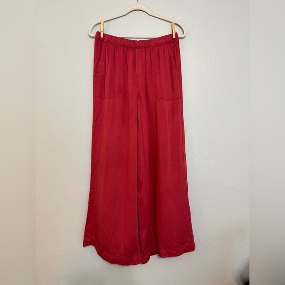Splendid Pull On Wide Leg Pants in Rossa - Picture 1 of 6